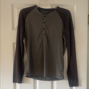 Women’s Gray and Black Long Sleeve Mountain Bike Shirt